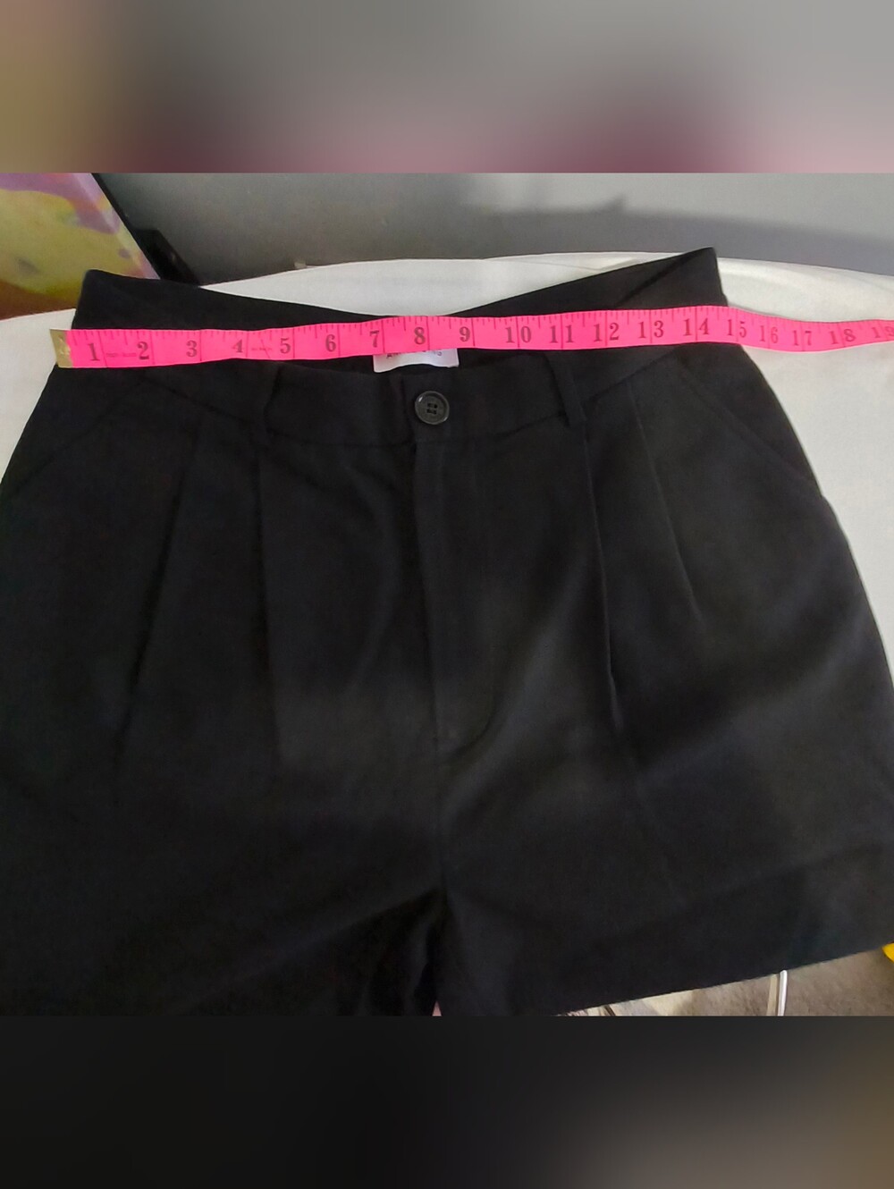 ANINE BING Black Wide Leg High Rise Pants Size 40 - Picture 6 of 16